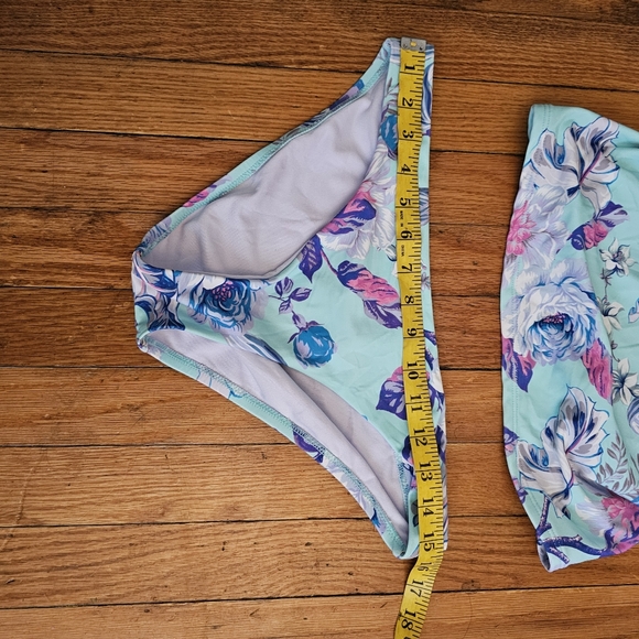 Nanette Lepore Floral Tankini size 10 - Picture 3 of 6